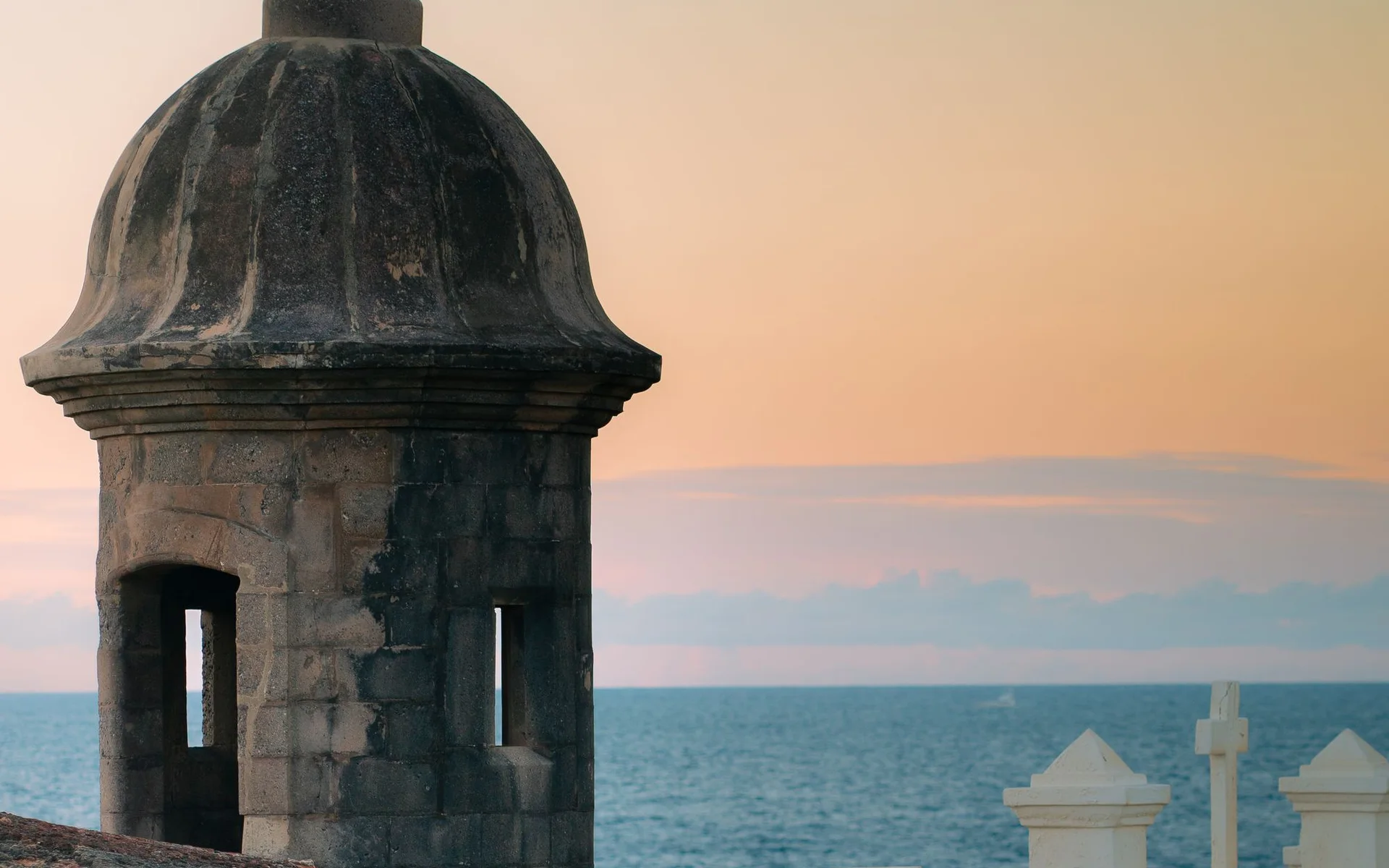 Historic Watchtower by the Sea in San Juan