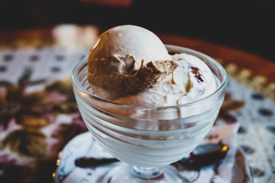 BookNoFees: Contoh foto: Aiskrim dalam mangkuk kaca