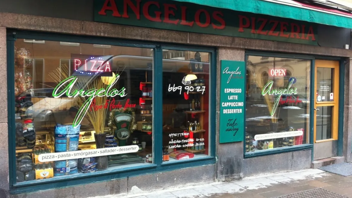 BookNoFees: Kedai snek – Angelos – Stockholm – Angelos, foto 1