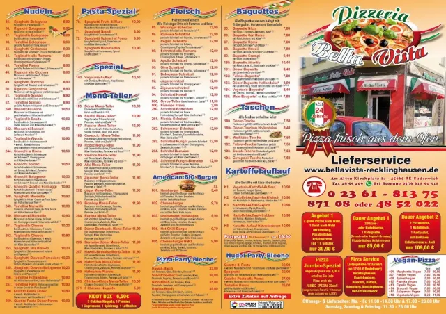 BookNoFees: Restoran – Bella Vista Pizzeria – Recklinghausen – Bella Vista Pizzeria, foto 2