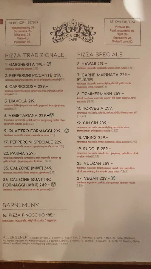BookNoFees: Restoran – Cin Cin Café – Oslo – Cin Cin Café, foto 2