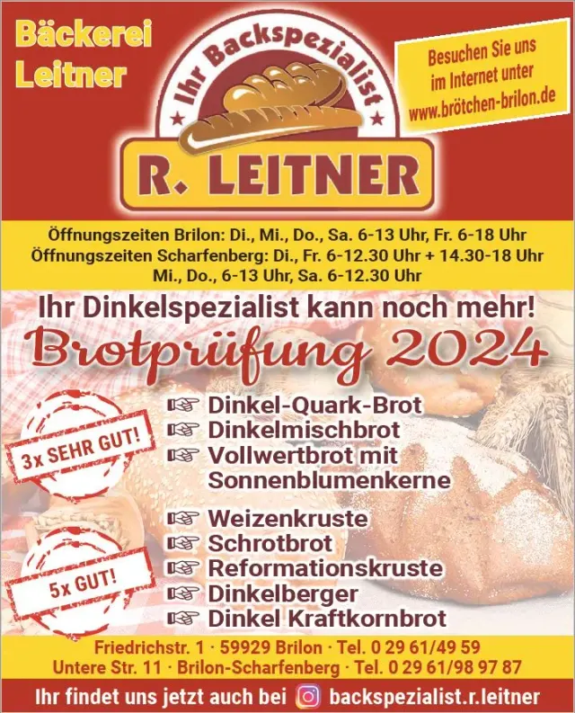 BookNoFees: Kedai roti – Bäckerei Konditorei R. Leitner – Brilon – Bäckerei Konditorei R. Leitner, foto 2
