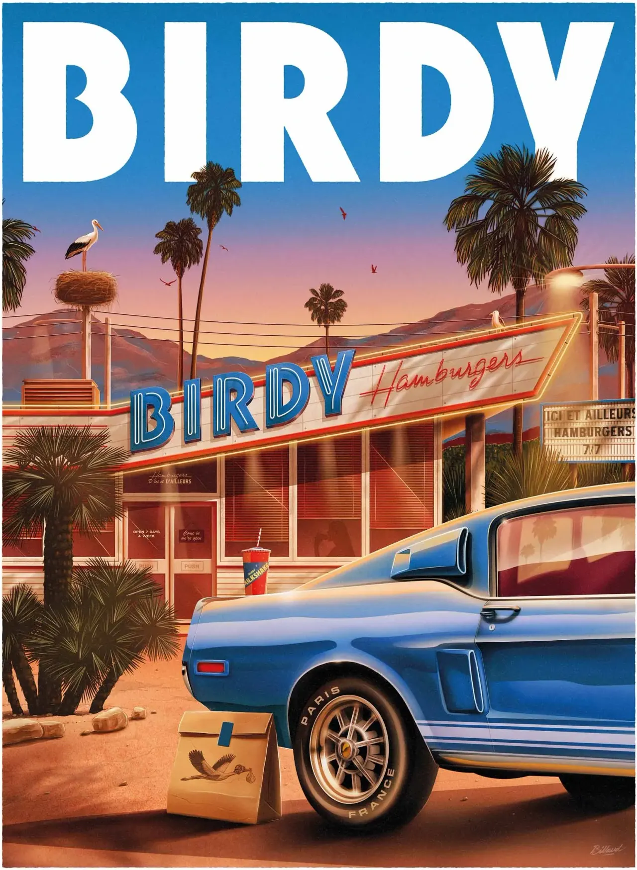 BookNoFees: Kedai snek – Birdy – Paris – Birdy, foto 1