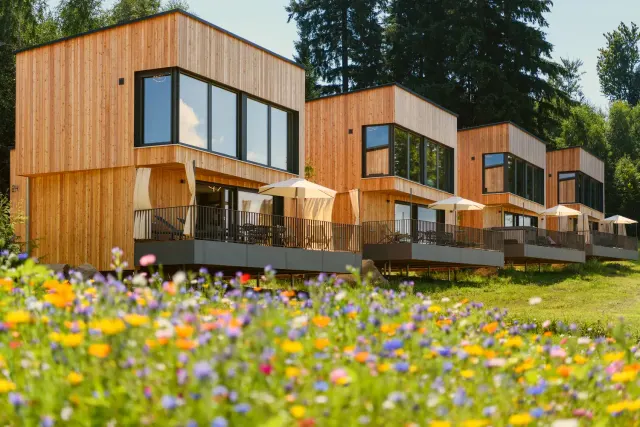 BookNoFees: homestay di Bodenmais – Chalet yang tenang di dalam hutan