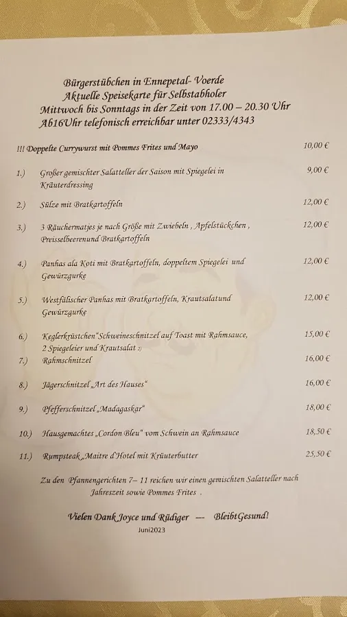 BookNoFees: Restoran – Bürgerstübchen – Ennepetal – Bürgerstübchen, foto 2
