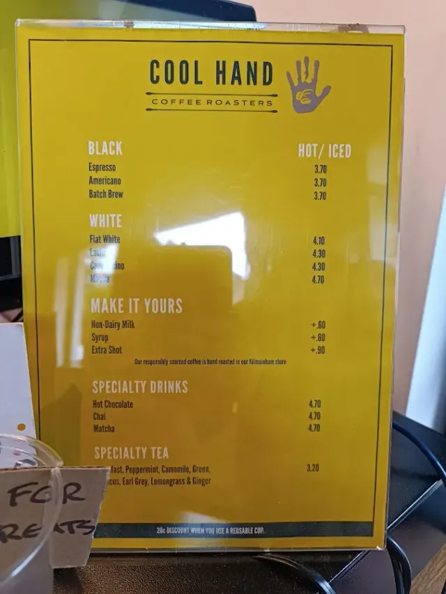 BookNoFees: Kafe – Cool Hand – Dublin – Cool Hand, foto 2