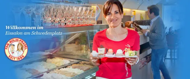 BookNoFees: Eissalon am Schwedenplatz, Vienna