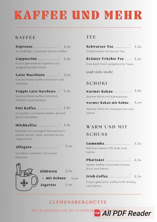 BookNoFees: Restoran – Clemensberghütte – Winterberg – Clemensberghütte, foto 3