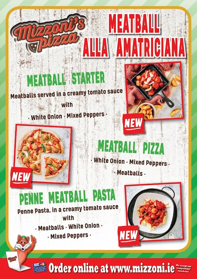 BookNoFees: Kedai snek – Mizzoni Pizza – Dublin – Mizzoni Pizza, foto 2