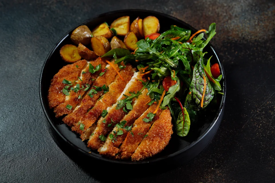 BookNoFees: Contoh foto: Schnitzel bersalut serbuk roti